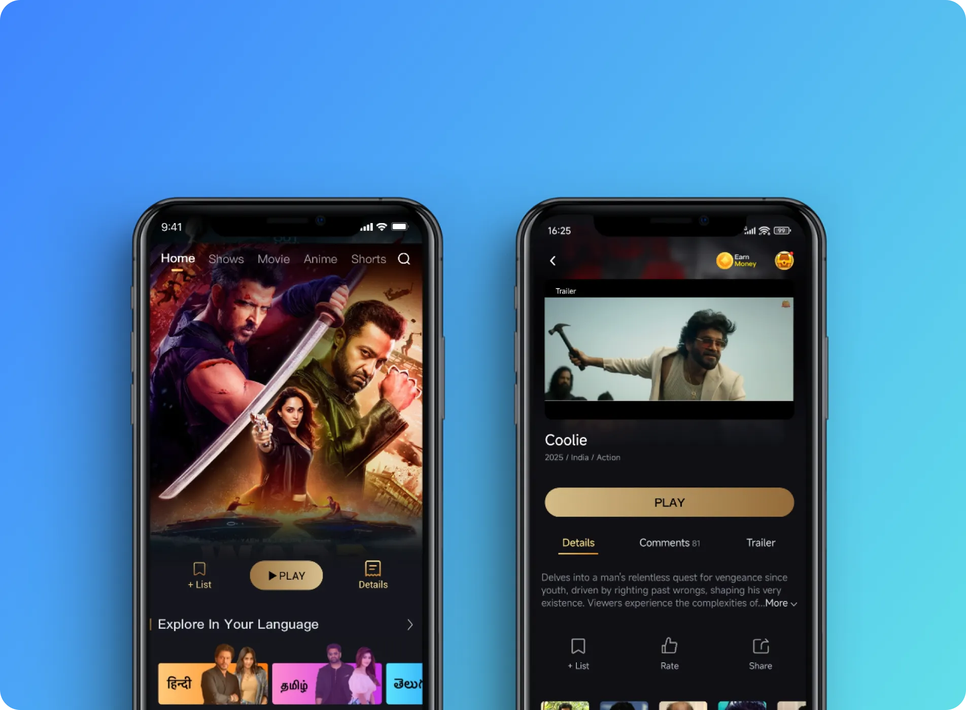 HD Movies & HD Web Series