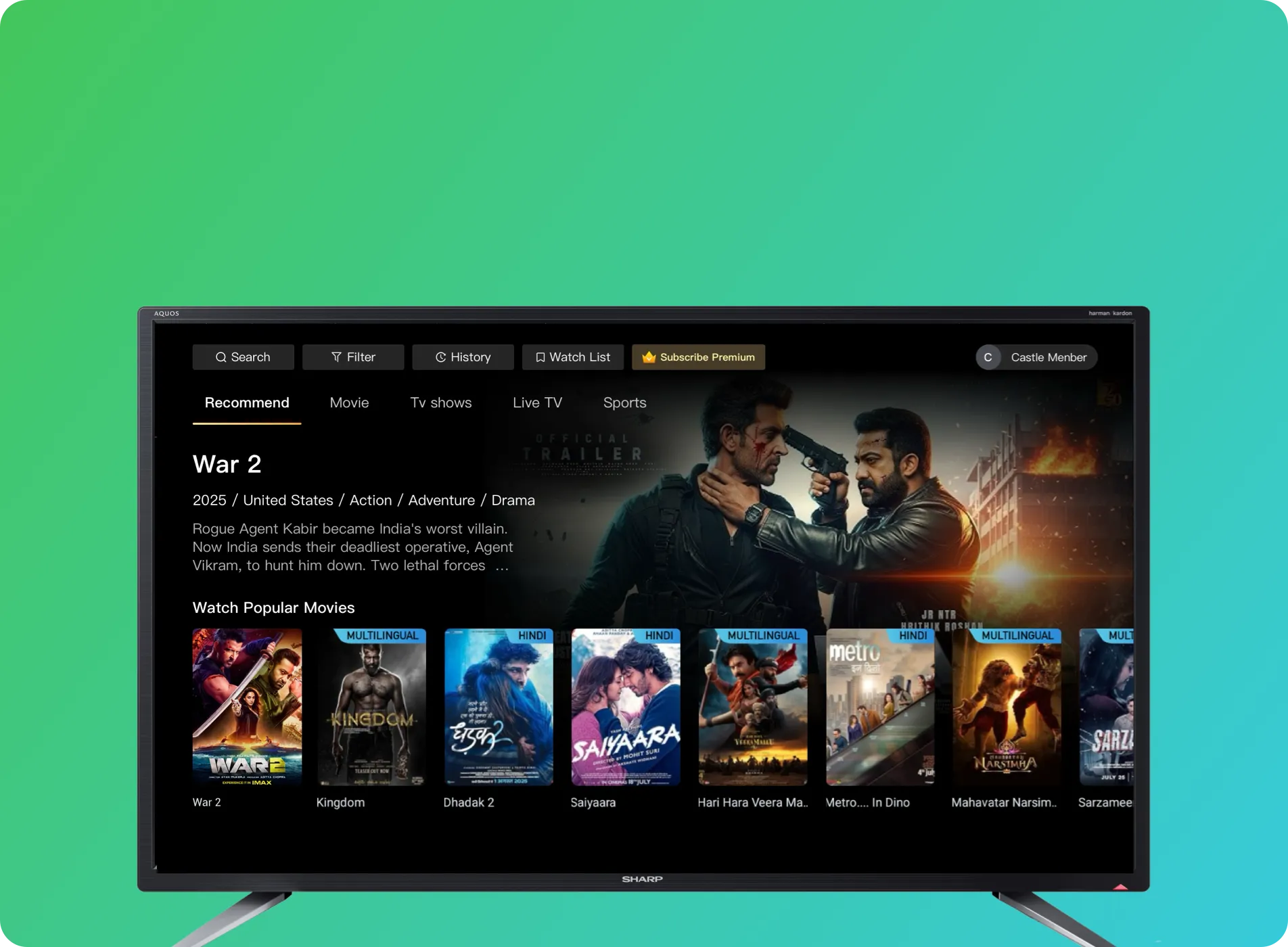 Android TV Supported