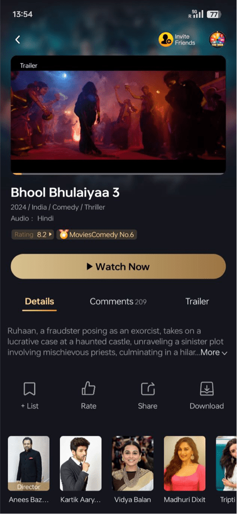 Flixfox App Screenshot 2