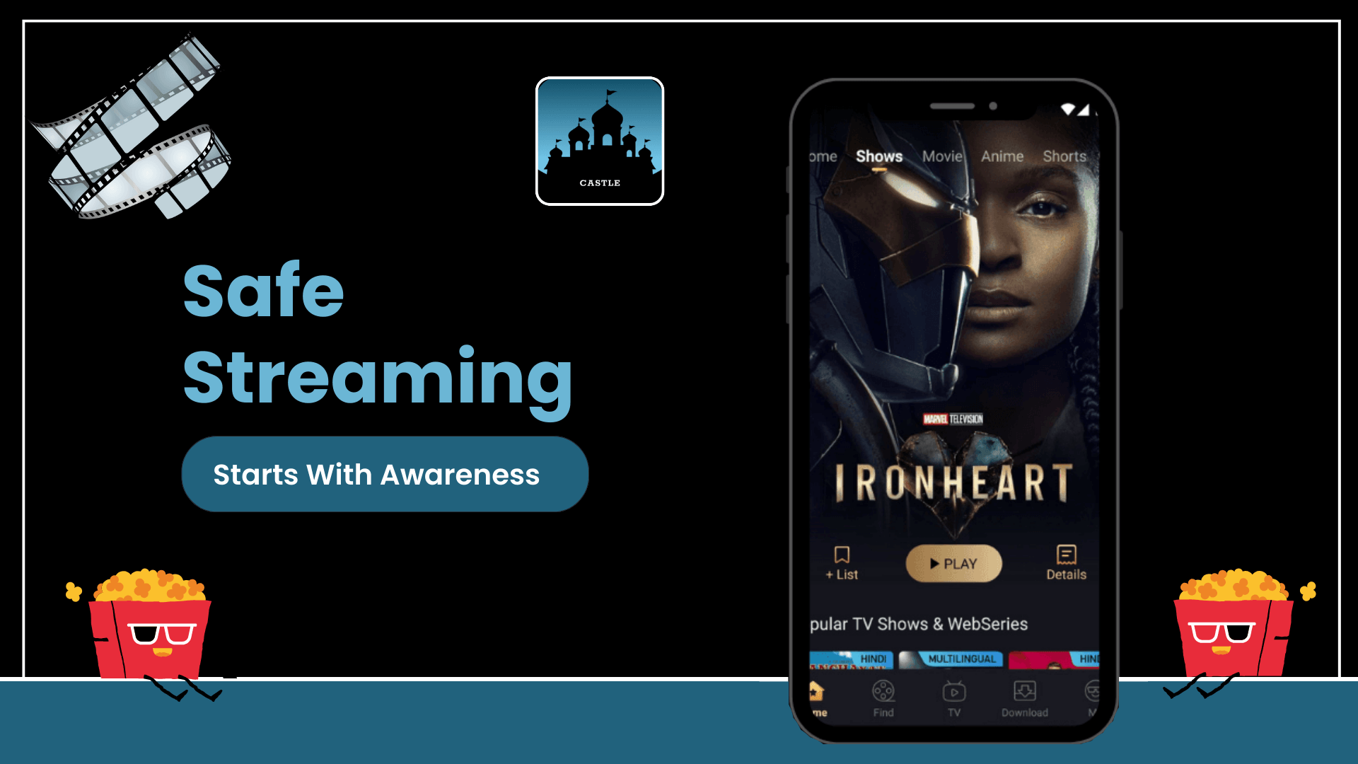 Castle App Free Movies TV Shows & Live TV for Android