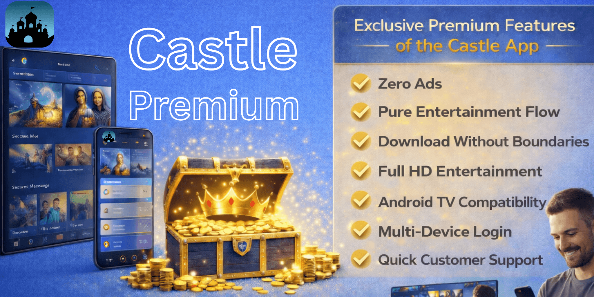 Castle App: One-Stop Streaming Platform for Movies & More