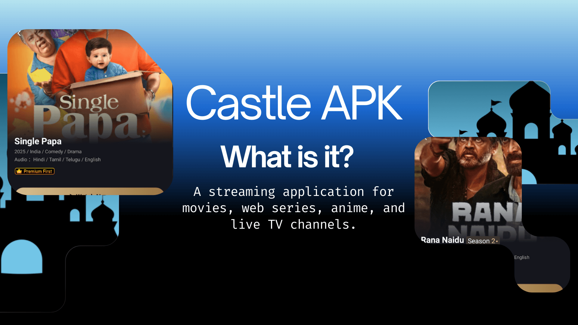 Castle App for Android Users: Stream Movies, TV Shows & Live TV