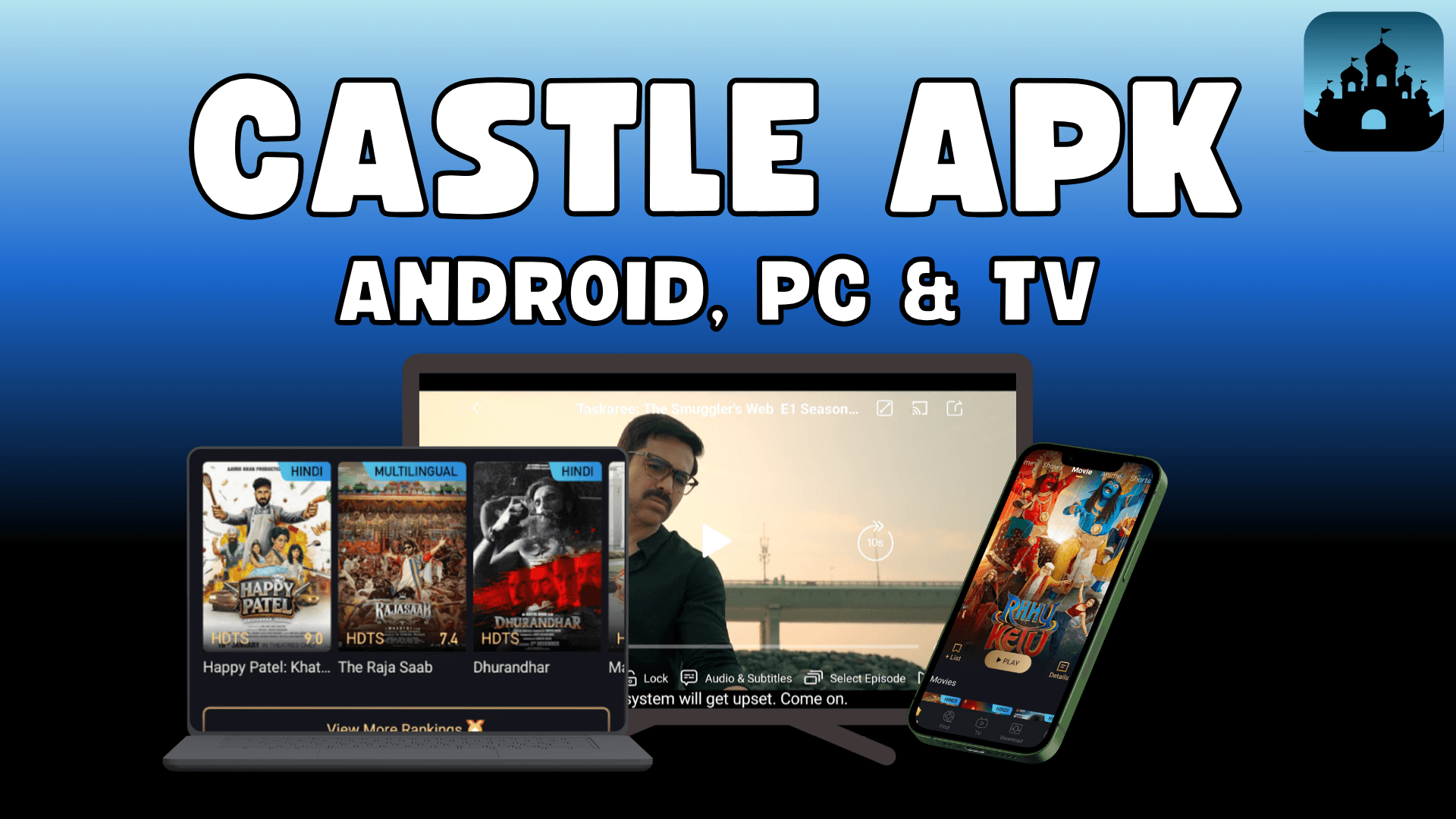 Castle App for Android Users: Stream Movies, TV Shows & Live TV