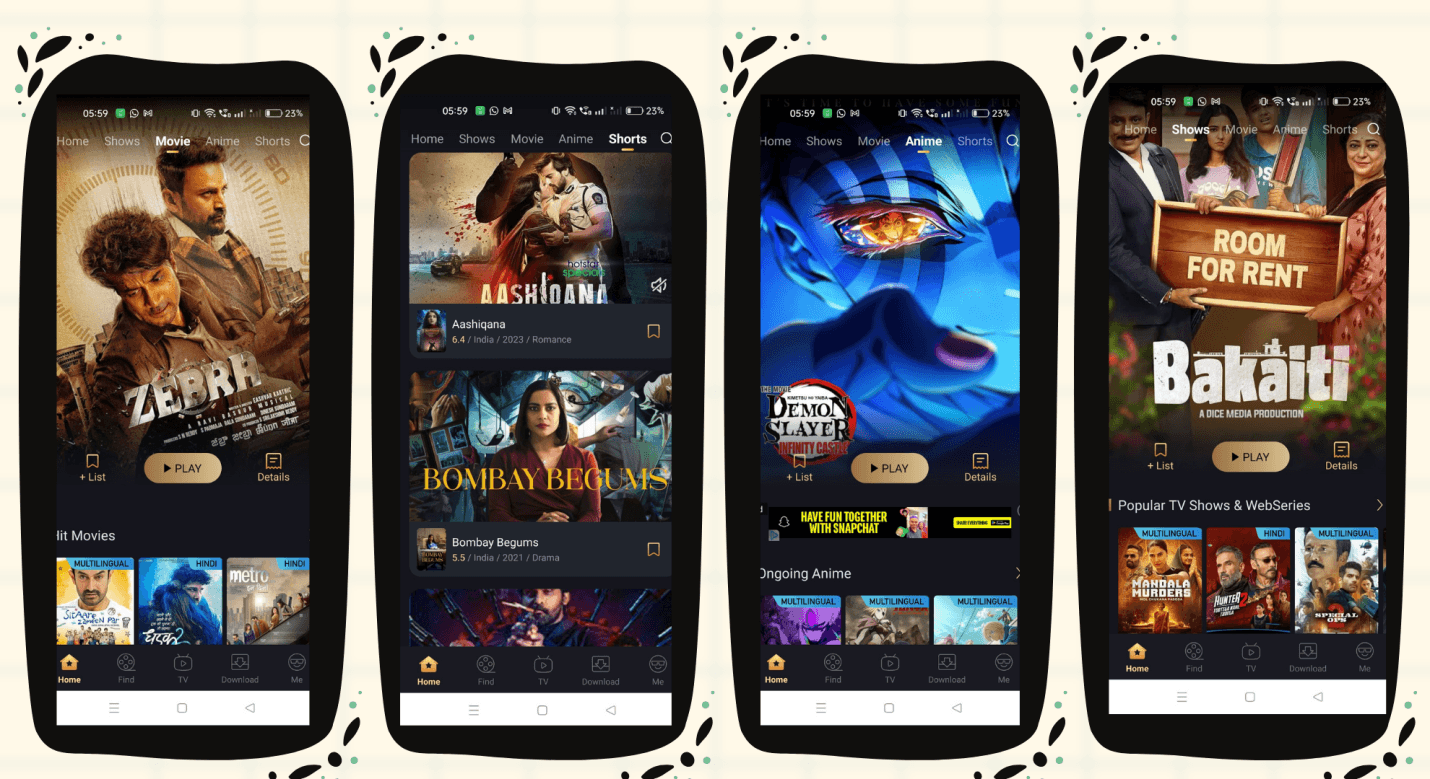 FlixFox APK Android content library