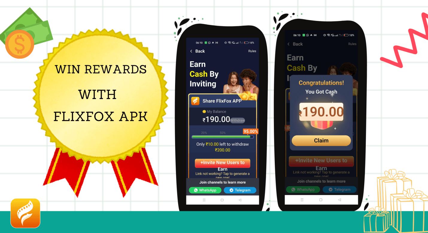 FlixFox APK streaming app rewards