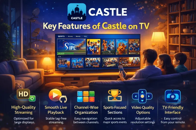 How to Install Castle APK on Android TV: Watch Live Cricket & HD Channels