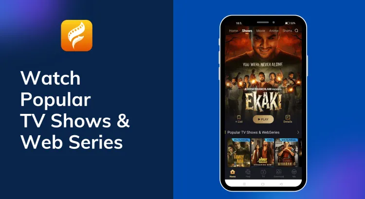 Download FlixFox for TV shows and web series